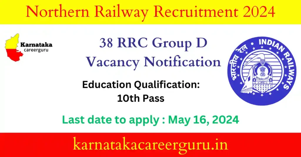 Northern Railway Recruitment 2024